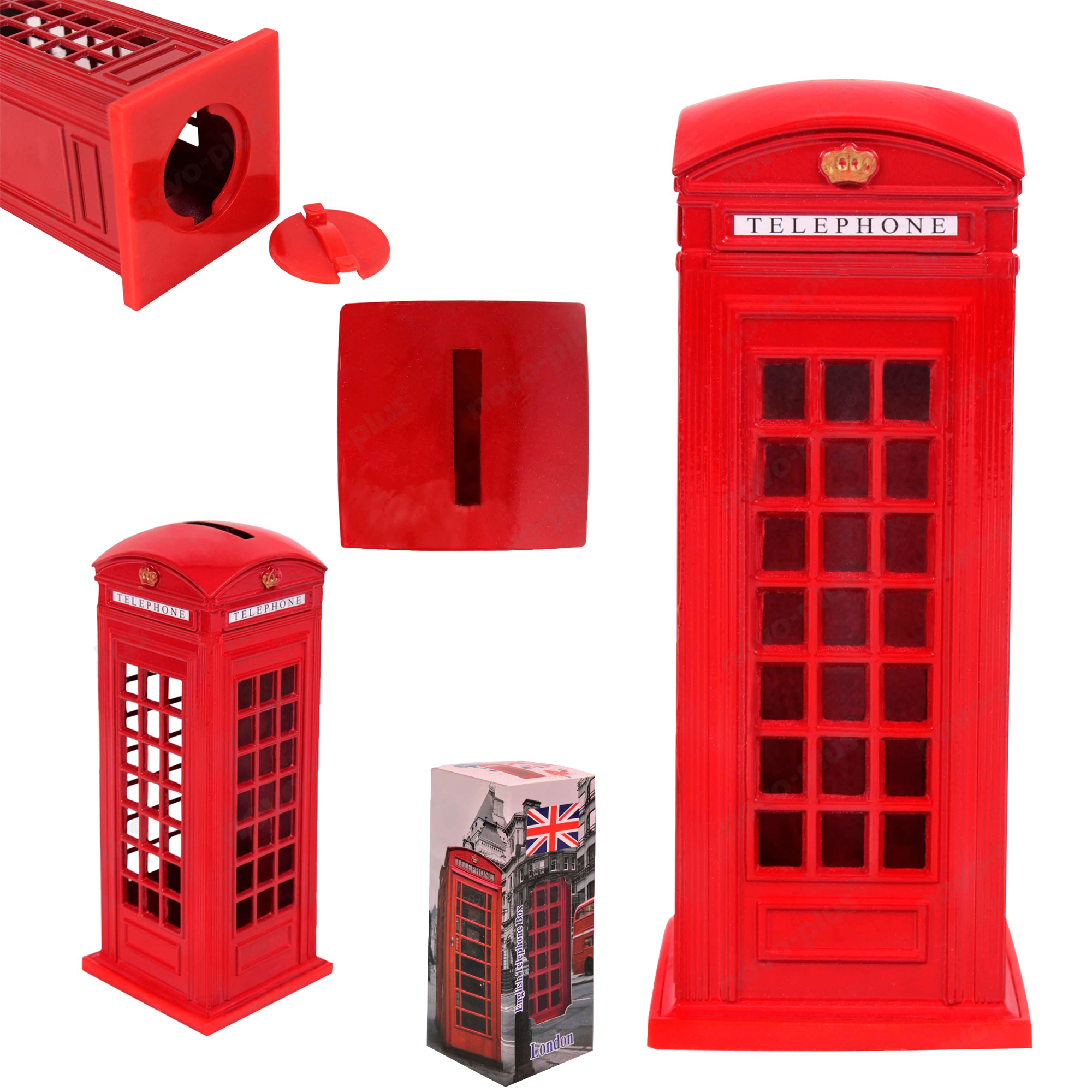 Alcancía Cabina Telefónica Roja Londres